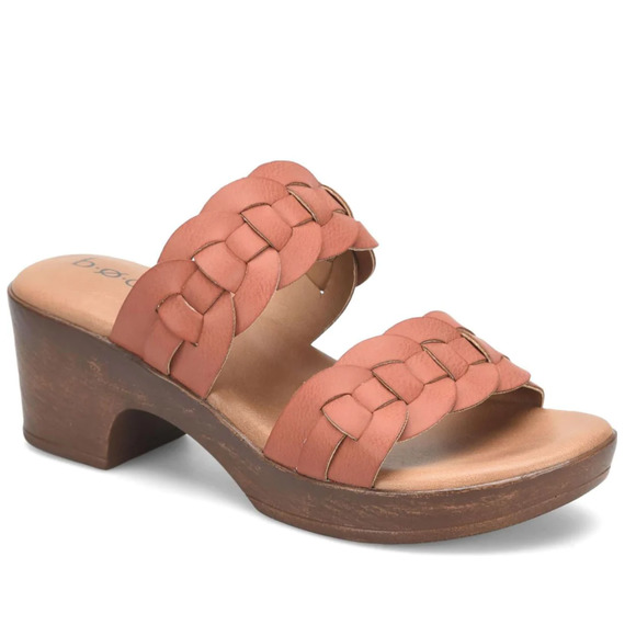 b.o.c. Jillian Faux Leather Braided Comfort Slide Sandals Size 10 New in Box - Picture 1 of 6